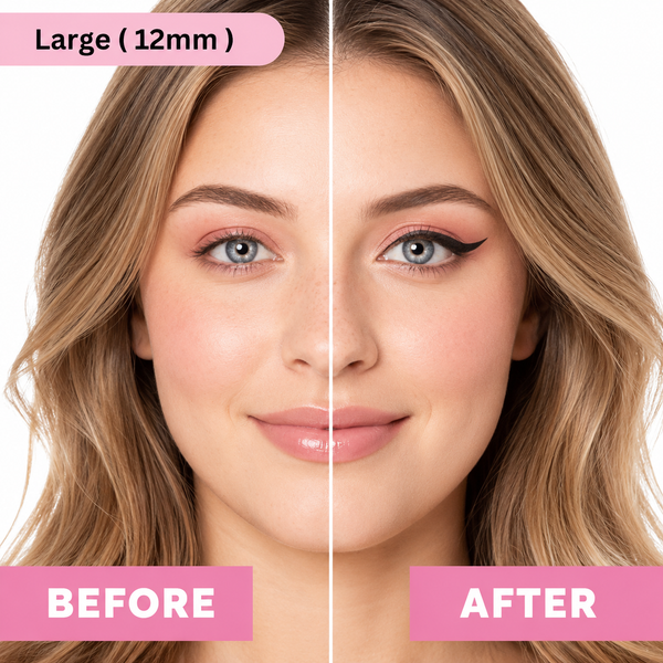 Trop™ Winged Eyeliner Stamp - 2 Sizes - Intense Black
